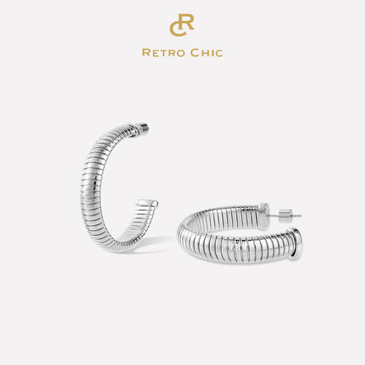 Ancient Rome古罗马时期 | 角斗士素金/银软耳环（大款） 商品图3