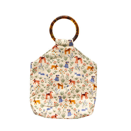 HUJI祤集Amber手提包插画可爱动物 商品图2