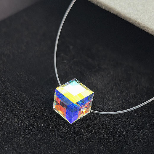 BAOFANDI宝梵迪超仙鱼线珍珠项链2025新款“人鱼之泪”气质简约S925银时尚高级锁骨链BF 商品图2