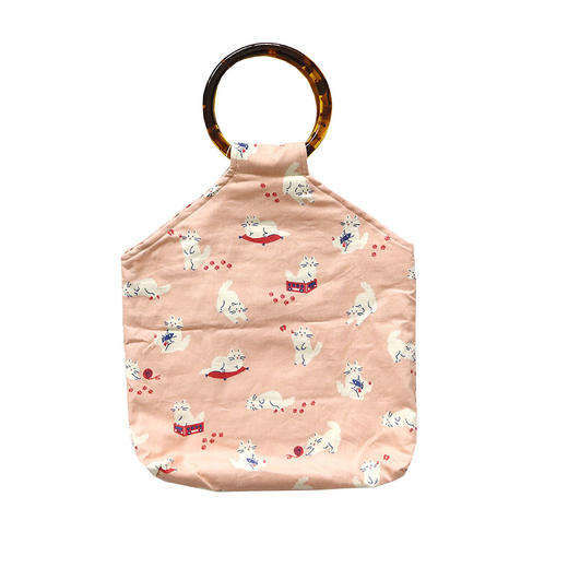 HUJI祤集Amber手提包插画可爱动物 商品图4