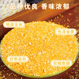 农家自产粗粮苞米玉米碎玉米糁