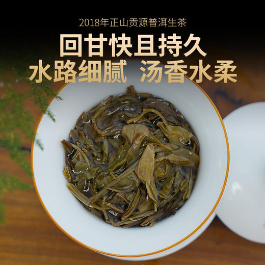 德丰昌【正山贡源】2018年易武普洱生茶357克/饼 商品图3