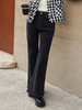 复古风黑色微喇牛仔裤女 高腰显瘦显腿长休闲长裤 商品缩略图0