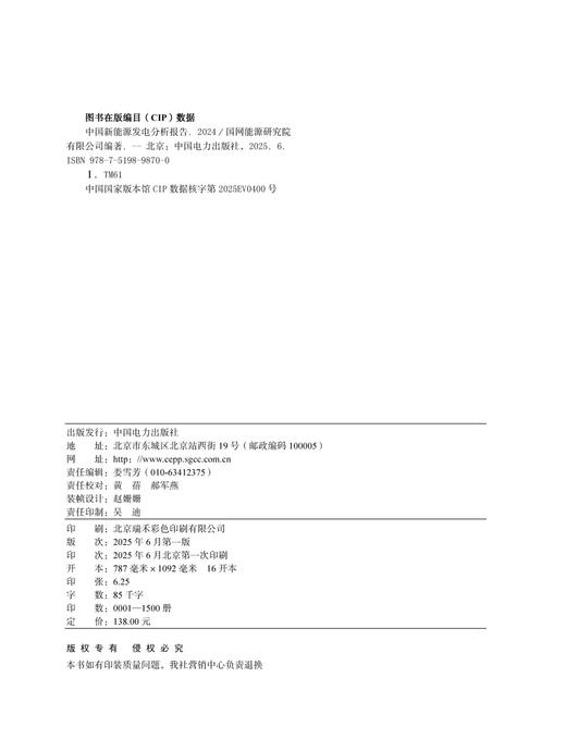 中国新能源发电分析报告 2024 商品图3