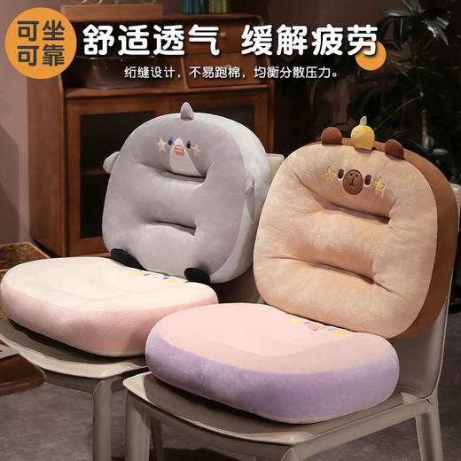 自然醒哈基米萌物学车坐垫学生增高考试科目二考驾照练车汽车开车加厚QYL 商品图4