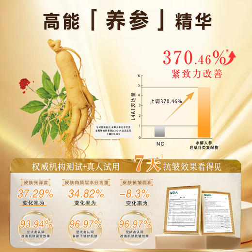 [抗皱紧致]片仔癀皇后稀有人参皂苷抗皱修护次抛精华液 商品图1