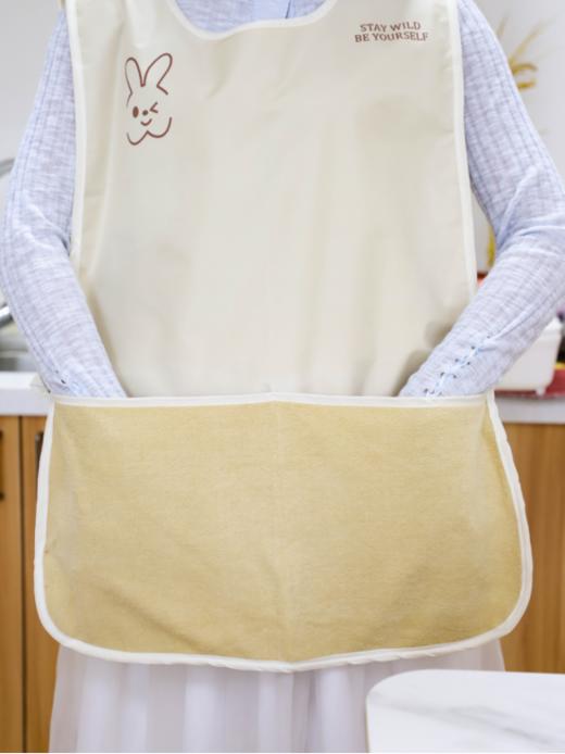 💕【倍集 无袖背心式马甲围裙】两件💰29.9❗️❗️夏季下厨必备🔥爆款马甲围裙✌️一秒穿拖，双大口袋+贴心擦手巾，手湿秒擦不误看手机 商品图4