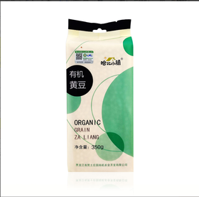 哈北小镇有机黄豆350g