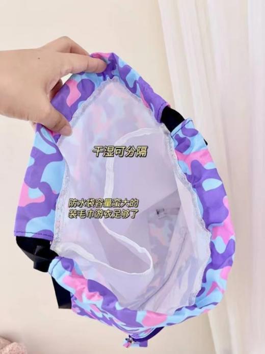 精选❤️夏季游泳刚需💧玩水必备💰19.9🉐1个【大号带独立鞋仓】儿童干湿分离游泳包🌼干净卫生，出门一包搞定 暑假必备，🌟小朋友夏日防水包，沙滩游泳装备双肩包来了 商品图3
