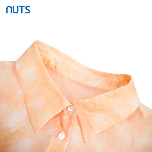 NUTS商场同款夏季设计感薄款时尚通勤长袖衬衫两件套421011057 商品图3