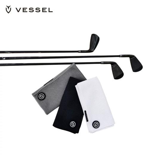 VESSEL高尔夫毛巾超细纤维磁性擦杆巾速干吸水便携清洁球杆毛巾 商品图0