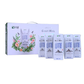 顶羊【新鲜日期】 山羊奶250ml*10盒 乳糖不耐受适用营养早餐调制乳 商品图1