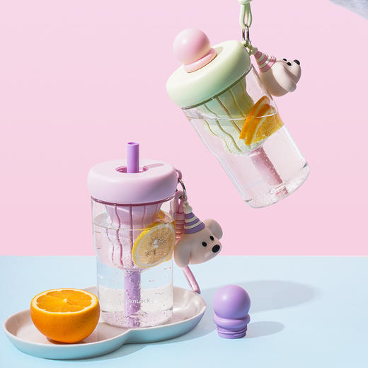 乐扣乐扣（LOCK&LOCK）吸管杯水杯Tritan材质ABF917 商品图8