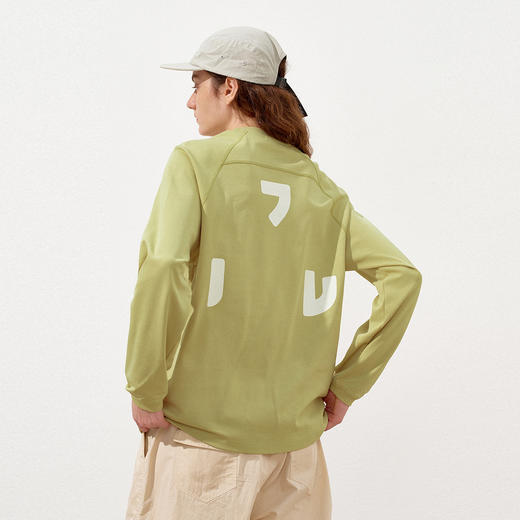 714street凉感防晒速干7A抗菌印花长袖秋季新款户外运动情侣T恤男 商品图0