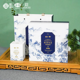 【2025绿茶】五峰绿茶采花毛尖 明前贡芽青花瓷礼盒160g