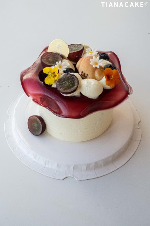 四寸夏黑葡萄煎茶 商品图3