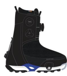 25/26BURTON雪鞋M WAVERANGE XPRO SO BLACK 商品图0