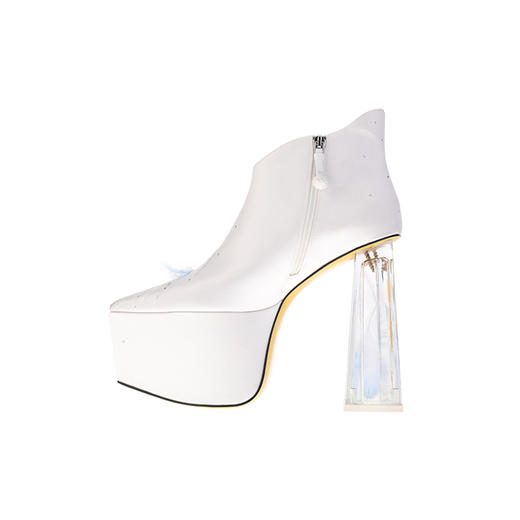 sheme景颇族原创设计全球限量版女式水晶刺绣高跟鞋奢华独特优雅可定制 商品图1