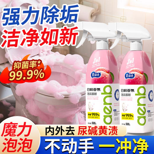 【爱恩倍马桶慕斯】| 元和优选 洁净大师清洁慕斯清洁剂洁厕泡泡厕所洁厕灵泡沫除垢去异味留香 商品图0