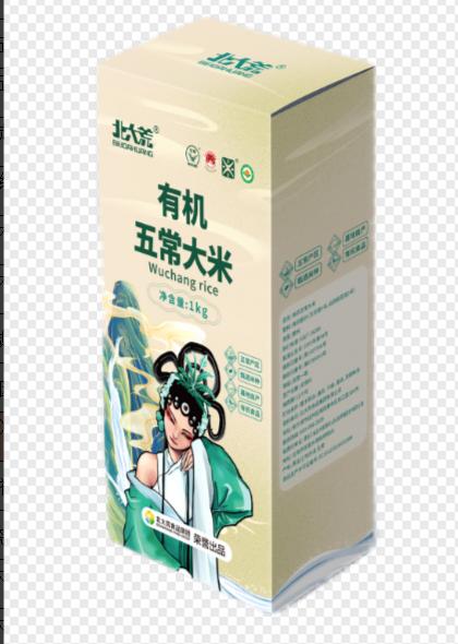 北大荒(国风系列)有机五常大米1kg 商品图0