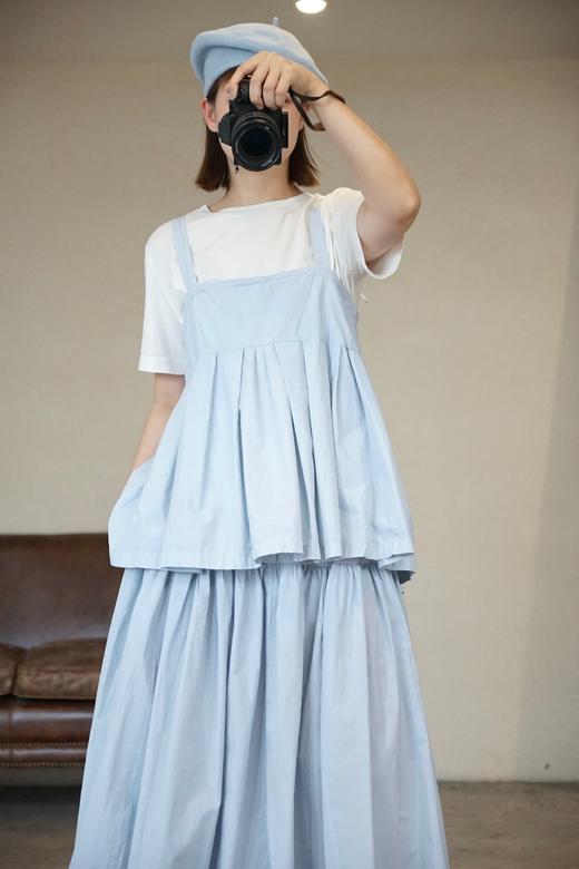 Manuelle Guibal 2色棉质吊带背心 商品图4