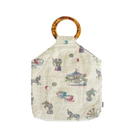 HUJI祤集Amber手提包插画动物马戏团 商品图2