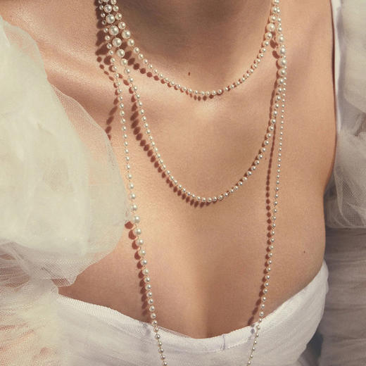 北京仓｜Mizuki-Sea-落雨 Akoya珍珠 短款 项链［美国设计师］ 商品图5