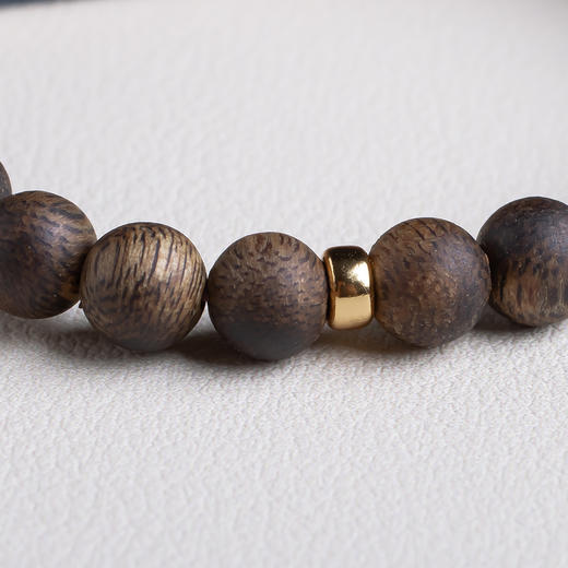 xy0453沉香+翡翠素雅手串 商品图6