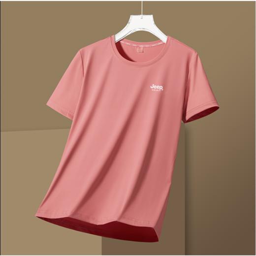 JeeP女士轻薄冰丝短袖5188B女款 商品图1
