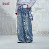BJHG不计后果休闲牛仔裤男款夏季潮牌2025新款美式宽松直筒裤子女 商品缩略图3