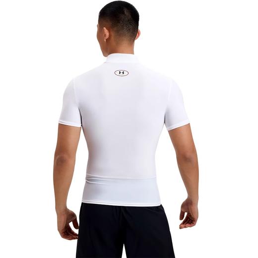 安德玛UA春夏HeatGear®男子半高领训练运动紧身短袖1390098-001 商品图1