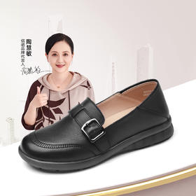 妈妈鞋中老年舒适不累脚软底单鞋运动休闲鞋女款2025秋季新款5Q3203-2
