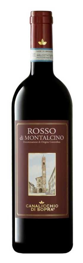 【高分易饮款】CANALICCHIO DI SOPRA ROSSO DI MONTALCINO DOC 2021 750ML 凯莱丽可酒庄蒙塔奇诺红葡萄酒