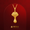 宫匠造办 皇家小小 金如意黄金吊坠 商品缩略图0