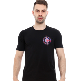 豪门男士圆领家居上衣短袖可外穿宽松舒适休闲商务M152103