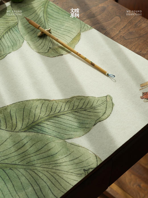 暄桐文房 闲夏毛毡 书画垫 平坦服帖 商品图3