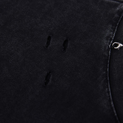 【断码清仓】HX 夏季圆领短袖T恤纯棉宽松C102520276101 商品图3