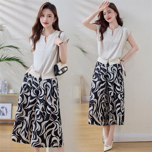 时尚休闲，舒适年轻妈妈套裤HR-YYG82969 商品图0