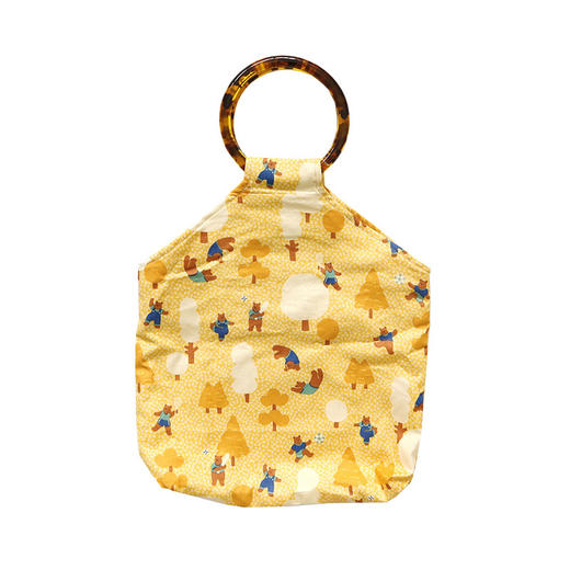 HUJI祤集Amber手提包插画可爱动物 商品图1