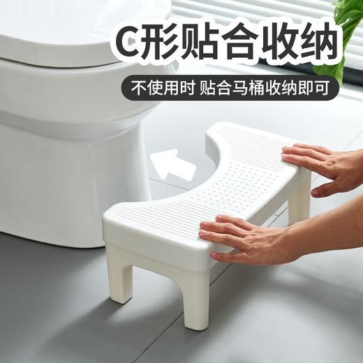 马桶凳家用特厚厕所蹲坑神器成人儿童垫脚凳坐便凳孕妇脚踏脚踩凳 商品图3