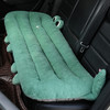 自然醒兔毛绒趣味水豚多功能汽车坐垫腰靠一体四季通用后排长条防滑单片屁垫QYL 商品缩略图6