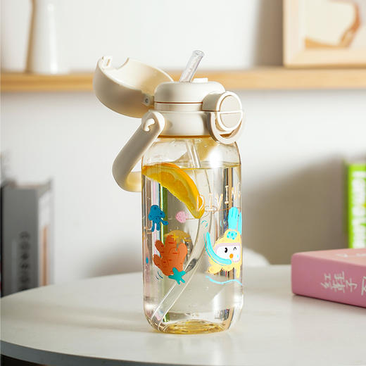 乐扣乐扣吸管水杯PPSU塑料儿童大容量水壶yc0309040 商品图10