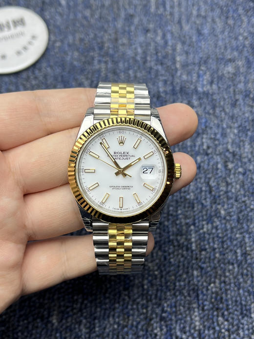 劳力士 VS日志41系列 间金款 男士腕表 3235机 五珠带 表径41mm 商品图1