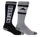 25/26BURTON雪袜W Weekend MDWT 2-Pack-TRUE BLACK