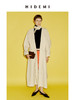 HIDEMI 进口棉立领扣头设计感双排扣廓形宽松经典英伦长款风衣 商品缩略图1