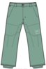 25/26BURTON雪服M AK GORE SWASH PT SOFT SAGE 商品缩略图0