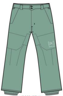 25/26BURTON雪服M AK GORE SWASH PT SOFT SAGE 商品图0