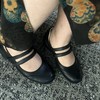 现货秒发【大码定制  休闲厚底软底鞋】通勤&休闲都可穿！经典百搭黑色，搭配休闲套装、精致连衣裙都可以！真正驾驭衣柜所有款式的百搭小黑鞋 商品缩略图1
