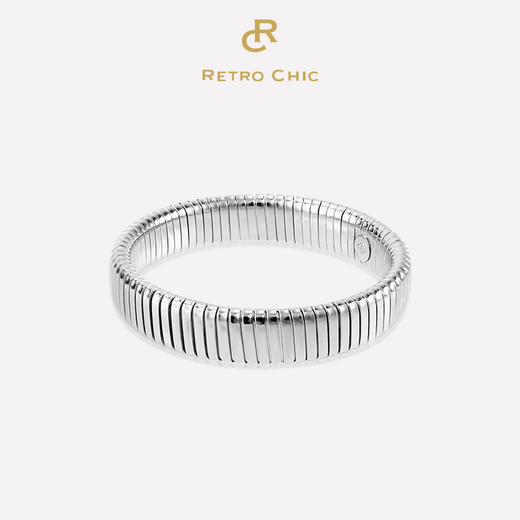 Ancient Rome古罗马时期 | 角斗士素金/银宽版软手镯 商品图1