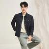 【工装满印茄克】柒牌夹克外套男2025新款商务休闲翻领印花茄克129K70420 商品缩略图1